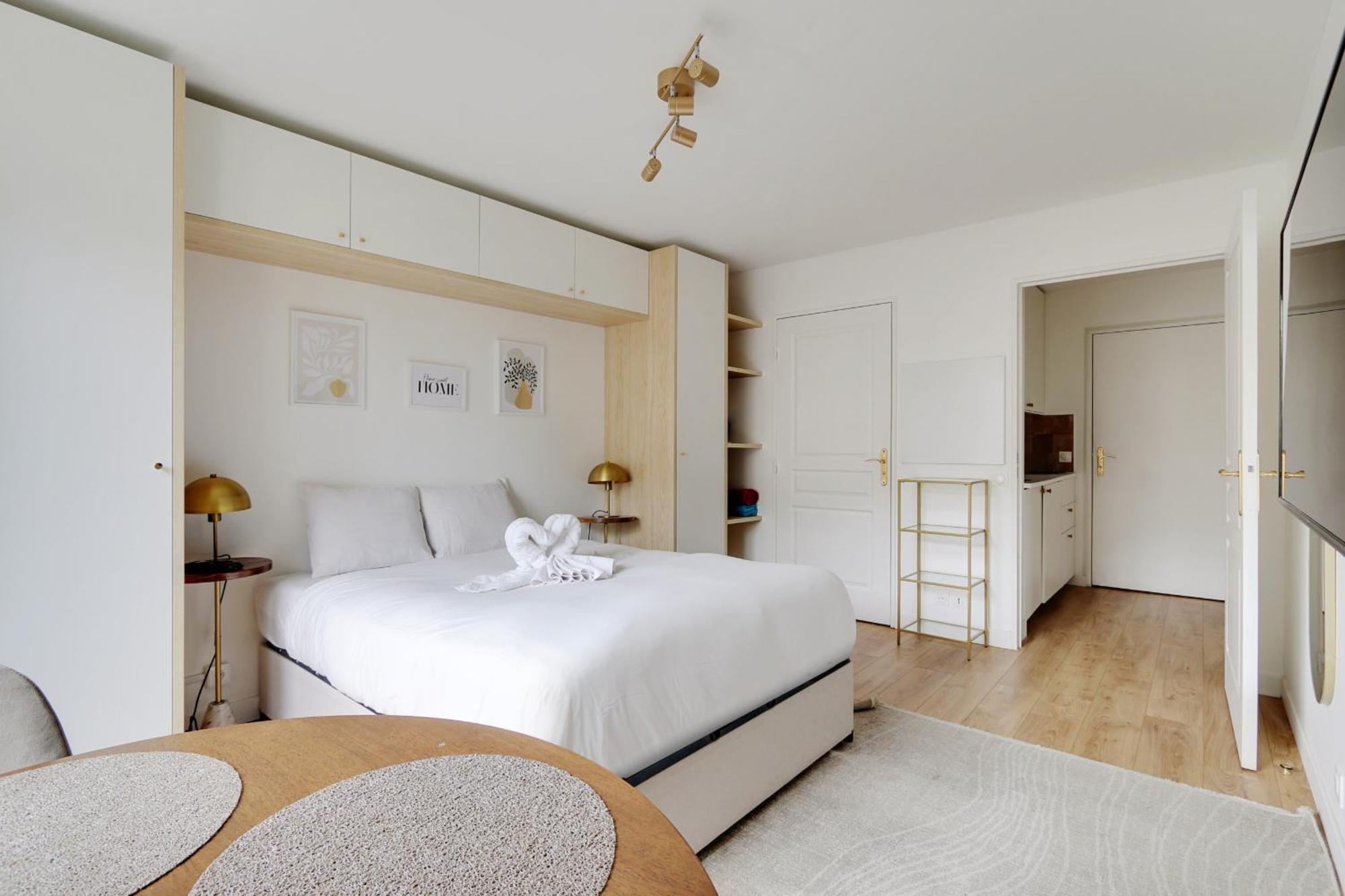 Lovely Studio In Paris Bagian luar foto